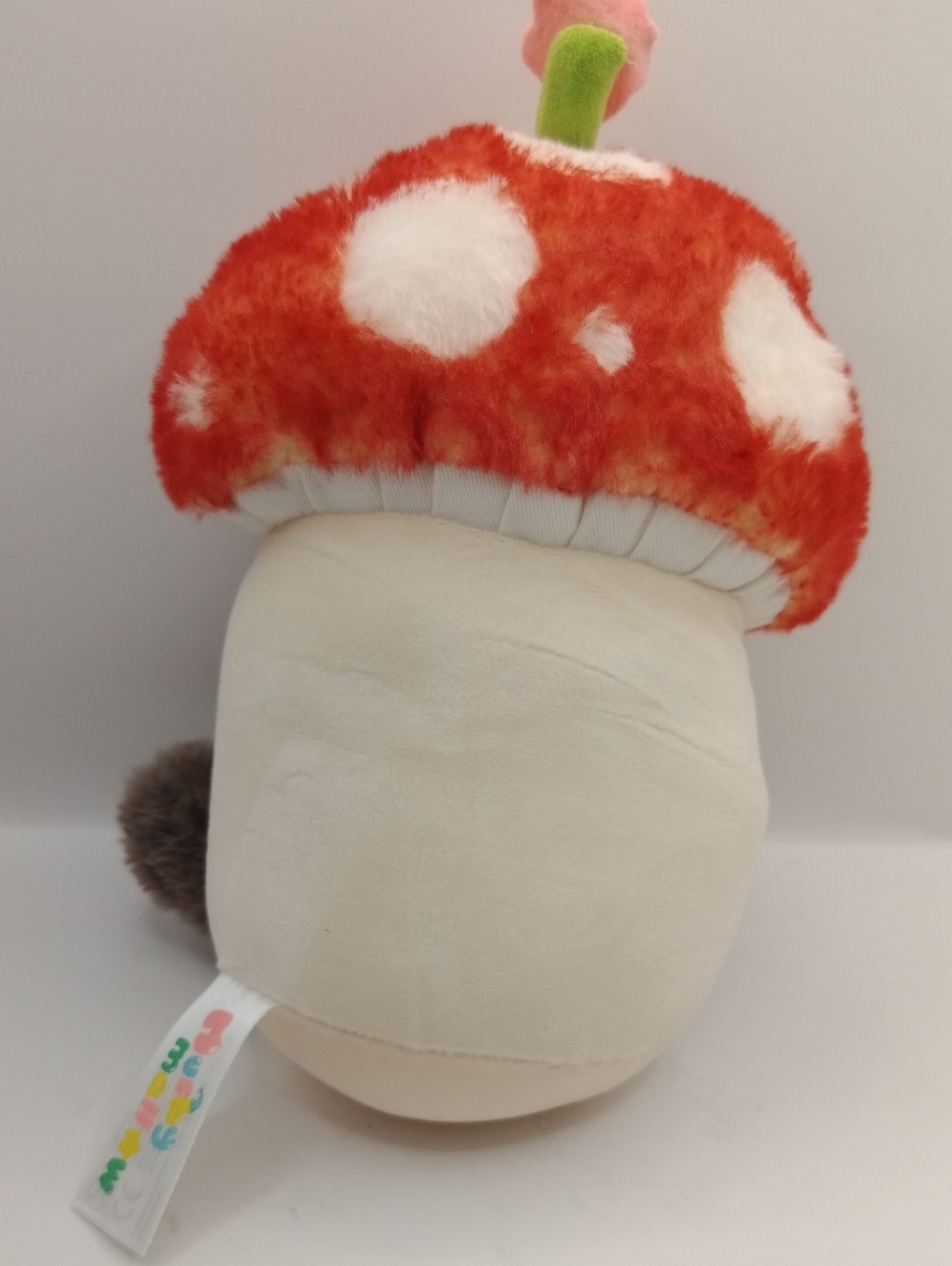 Mushymallow Red Mushroom Plush Pillow Soft Stuffed Toy, Med Size 8" *Box Damage* - Picture 8 of 16